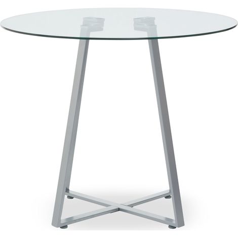 Premier Housewares Metropolitan Glass Dining Table (1/5)