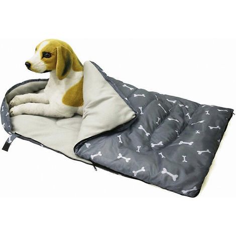 Schlafdecke für Katzen und kleine Hunde, warmer Schlafsack zum Wandern, Ruhebett für Welpen, tragbarer und gemütlicher Schlafsack.