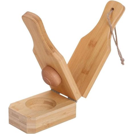 pc Wooden Mold for Banana and Bacon Basket Express Meatball