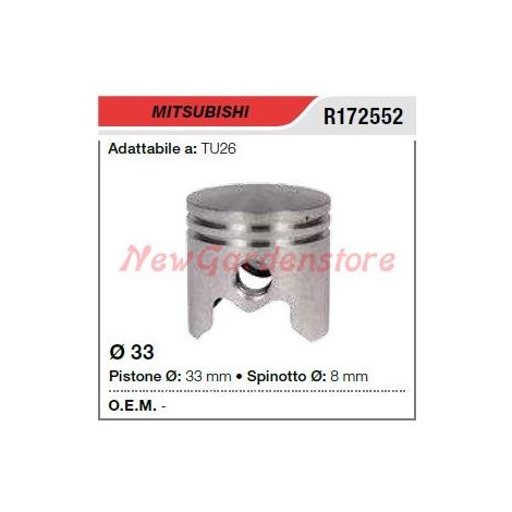 Segments d'axe de piston MITSUBISHI taille d'essieu TU26 R172552