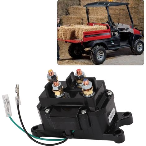 12V 250A Elektrisches Seilwindenrelais mit Schalterbaugruppe für UTVs, Pickups und ATVs 63070 (CP-2591) (1/5)