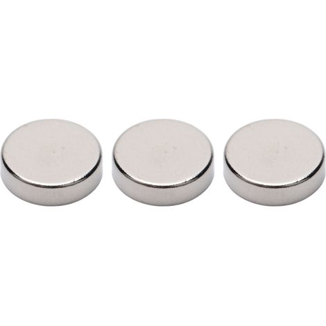 50 aimants ronds en néodyme, mini-aimants cylindriques multifonctionnels pour loisirs créatifs, 10 x 4 mm (1/5)