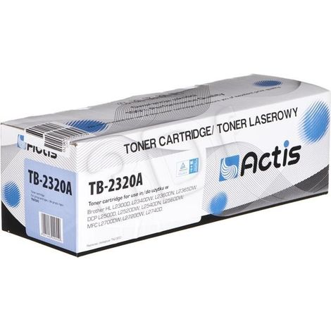 Tóner ACTIS TB-2320A: repuesto para Brother TN-2320, 2600 páginas