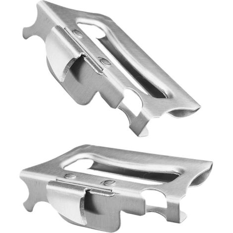 uds Abridor manuelle multi-uso acero inoxidable plateado 2pcs (1/5)