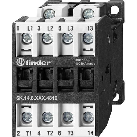 Finder 6K.14.8.024.4718 Industrierelais  3 Schließer, 1 Öffner 7.5 kW 24 V/AC 18 A    1 St.