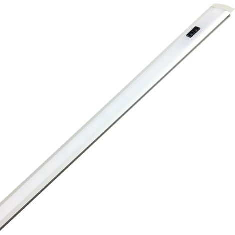 Profilo LED con striscia LED 12v sensore IR 40cm-60cm-80cm a incassoWattaggio 5W 40CM (1/4)