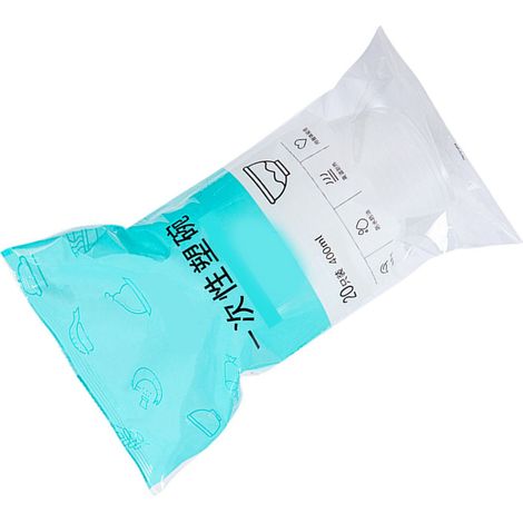 Lot de 20 bols jetables transparents en plastique, parfaits pour emporter desserts, bentos, soupes et déjeuners. (1/5)