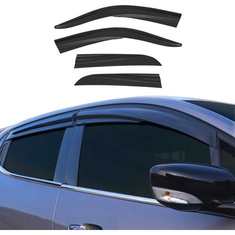 Déflecteurs De Vent Pluie d'air Compatible avec Citroen Xsara HB 2000-2006 Acrylique 4 Pcs (1/5)