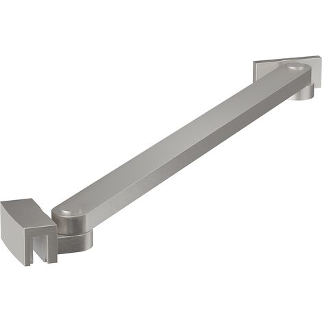 Mexen support oblique pour portes et parois de douche 6-8 mm, nickel brossé - 830-09-97 (1/2)