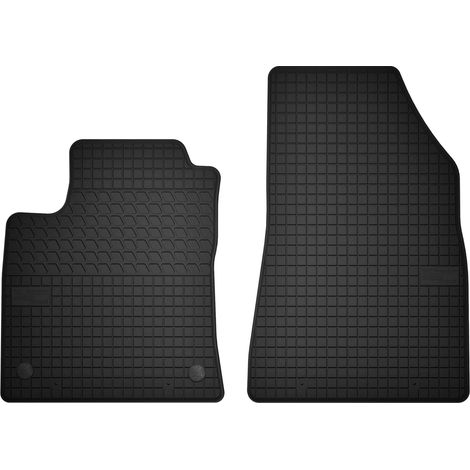 Tapis de sol avant en caoutchouc pour : Renault Clio V hatchback (à partir de 2019)