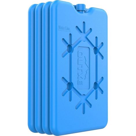 Blocs réfrigérants OUTXE pour boîte à lunch - Blocs décongélation ultra-fins réutilisables - Blocs réfrigérants longue durée pour glacières, jardinage les aliments frais et froids dans les boîtes à lu (1/5)