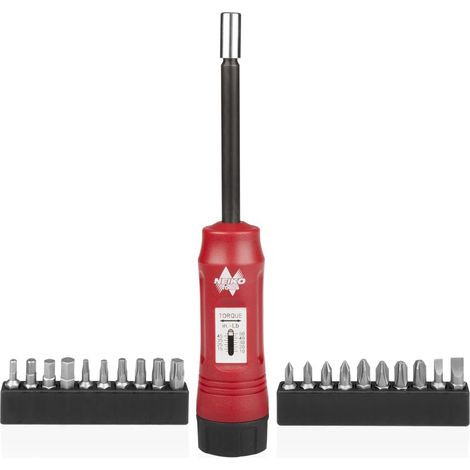 10573b 1/10,2 cm Drive Click Tournevis dynamométrique, 10–50 Inch-pound Comprend 21 embouts (1/5)
