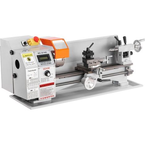 Mini tour à métaux de précision - 17,8 x 40,6 cm - 150-2500 tr/min - Variable en continu - 800 W (1/5)