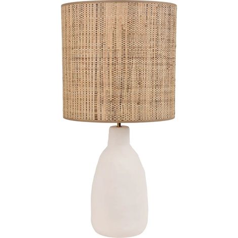 [NEUWERTIG] B-Ware Market Set Portinatx M Tischleuchte Lampe Weiß Höhe 58cm Beleuchtung Modern