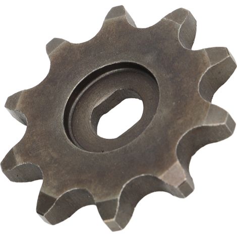 Pignon de rechange 10 dents en acier au carbone pour moteur de vélo, compatible avec les moteurs à engrenages (5 mm). (1/5)