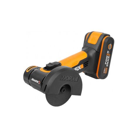 Mini meuleuse d'angle sans fil 20V 76mm (1x2.0Ah) Worx (1/2)