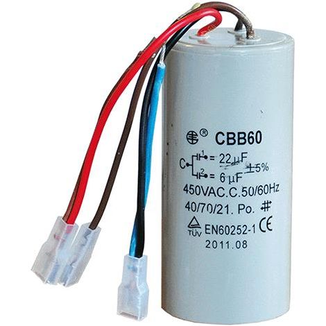 Condensatore Per Tt 125 - 12,5 Mf + 3,5 Mf