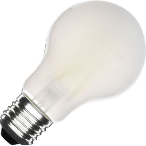 Bombilla Filamento LED E27 Casquillo Gordo 2.3W 485lm A60 High Efficiency 210 lm/W Clase A No Flicker 2700K Blanco Cálido (1/2)