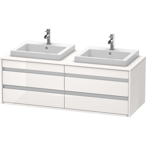 Duravit Ketho consola mueble bajo lavabo, suspendido, (1/2)