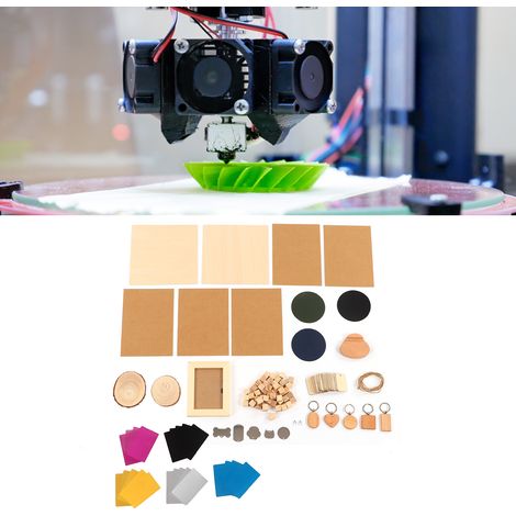 Kit de matériaux spécialisés pour machine de gravure laser : onze types de matériaux pour la gravure laser CNC à faire soi-même. (1/5)