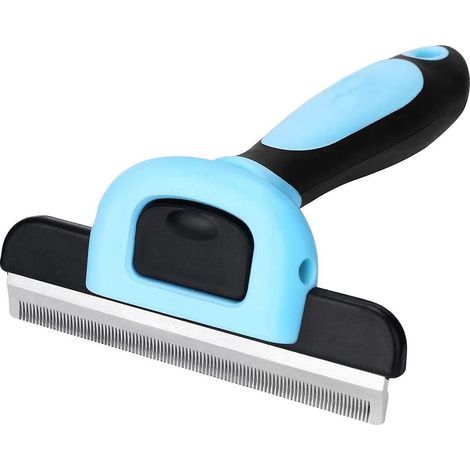 une Brosse Bleue Pour Chien Brosse Pour Chat, 13,5 Cm 10,5 Cm 5 Cm Brosse Infrieure Peigne Pour Chien Brosse Pour Chien Beaut