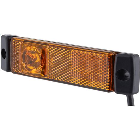 Hella Seitenmarkierungsleuchte Markierungsleuchte links, rechts 12 V, 24 V (1/5)