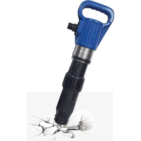 Marteau piqueur pour béton G15, marteau piqueur pneumatique au sol, 0,63 MPa, compatible avec des tiges de forage de 24 x 25 mm, bleu (1/5)