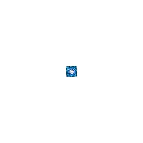 RHG Anneau de Sauvetage Thermomètre Bleu,Thermomètre de piscine avec anneau flottant bleu