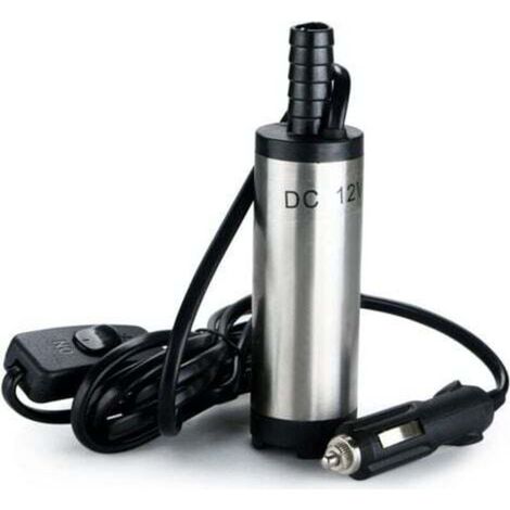 Pompa carburante a 12V, pompa di scarico acqua (trasferimento o rifornimento di olio, diesel) per auto, camper, roulotte, veicoli di grandi dimensioni e applicazioni nautiche e per motoscafi.