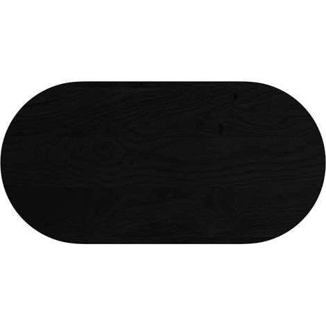 Dessus de table  Dessus de bureau  Plateau de table 100x50x2 cm bois de chêne massif ovale