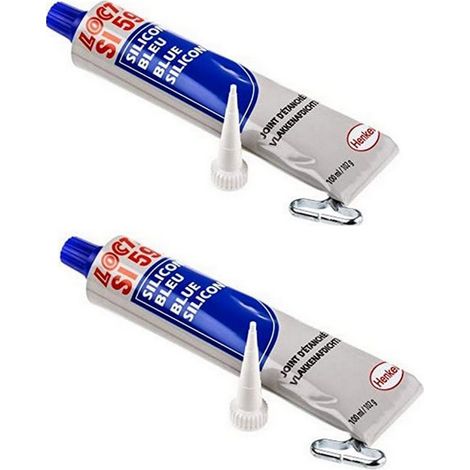 Lot 2 tubes loctite 5926 pate joint bleue silicone professionnel 100 ml 1126639