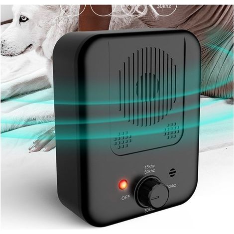 Dispositif Anti-Aboiement Ultrason pour Chiens - Étanche - Automatique - Convient aux Petits et Grands Chiens (1/5)
