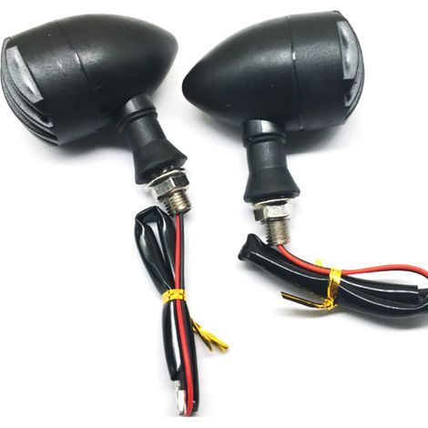 Clignotants Moto Universels Feux de Clignotement à Source Lumineuse Stable Ampoule Brillante pour Motocycle (1/5)