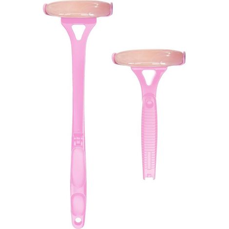 Rouleaux de massage en ABS avec tête remplaçable pour compresse froide et thérapies chaudes, rouleaux de massage à long manche pour le visage et les jambes (1/5)