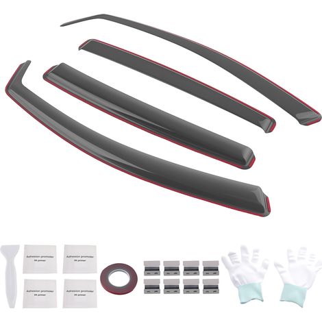 4pcs Rain Deflectors for Vauxhall Insignia MK2 Hatchback 2017-2022 Acrylic (1/4)