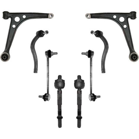 KIT BRACCIO OSCILLANTE 8 PEZZI COMPATIBILE CON FORD GALAXY I (WGR) 2.3 16V 01.1997 - 05 / Kit Sospensione Completo OE/OEM / Bracci Oscillanti + Testine Sterzo / Sostituzione Diretta OEM