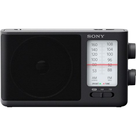 Radio Transistor Sony ICF-506 AM/FM Negro