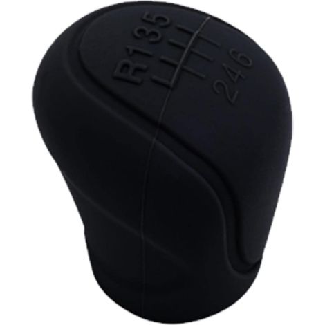 Universel en Silicone Pommeau Levier Vitesse Couvercle Pommeau Levier Vitesse en Silicone Automobile Couvre Frein Main Silicone, Anti Dérapant, Résistante Adapté à La Plupart des Capots (1/5)