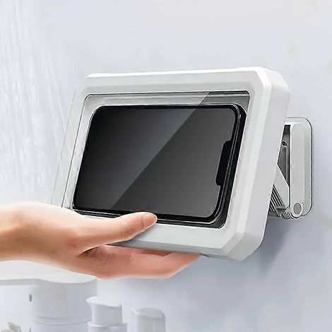 Support de téléphone étanche pour douche, étui de protection pour téléphone de douche (1/3)