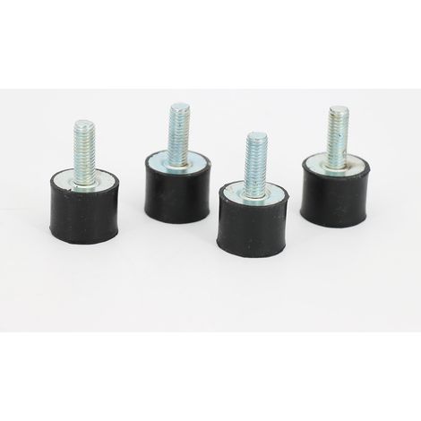 Lot de 4 - Silent bloc - support Anti Vibration Male x Femelle Ø25X20 M8X20