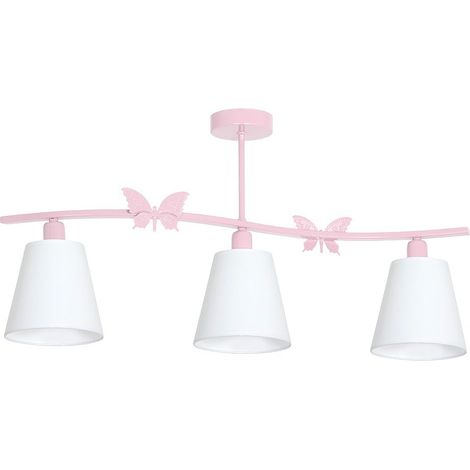 Plafonnier pour Enfants Papillon 3 x E14/60 W/230 V (1/5)