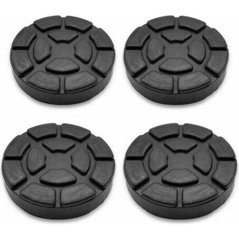Patins caoutchouc ponts élévateurs Protection outils 4pcs, 130mm, compatible plaque 110mm Bricoleurs, mécaniciens (1/4)