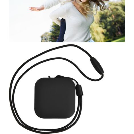 Purificateur d'air à ions négatifs 1000 W, purificateur d'air portable à tour de cou, purificateur d'air à double tête avec brosses en carbone, rechargeable par USB, noir (1/5)