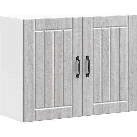 Küchen-Hängeschrank Lucca Grau Sonoma Holzwerkstoff