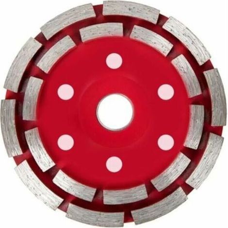 Disque diamant abrasif pour poncer le béton, la pierre, la brique, le marbre et le granit, 125 mm,Irisfr(1pcs)