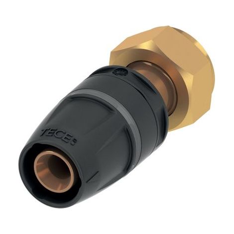 TECElogo Push Verschraubung, flachdichtend, (1/2)