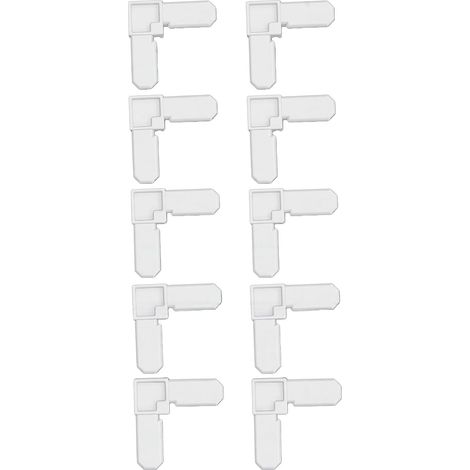 20 Pieces Window Frame Corner Brackets 5/16 x 3/4 Inch Fittings (1/5)
