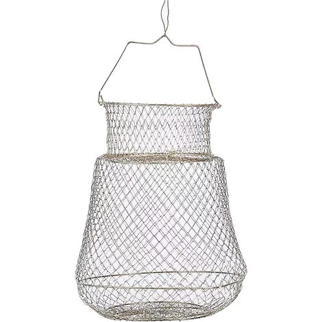 Cage à poisson portable pliable cage à poisson filet de pêche crabe homard anguille hareng 3858CM (1/5)