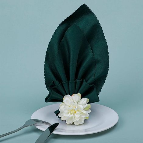 de serviette en fleurs artificielles porte serviettes