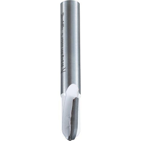 Makita Hohlkehlfräser 9,5 mm Ø 8 mm Schaft Ø 9,5 mm Fräser 9,5 mm Arbeitslänge 40 mm Gesamtlänge R1= 4,8 mm D-47999 (1/2)